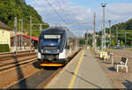 846 784-7 (ex 648 784-6 | Alstom Coradia LINT 41) dieselt in seinen Endbahnhof Ústí nad Orlicí (CZ) ein.