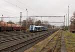 Nun fahren die 650 zwischen Karlovy Vary und Plzen hl.n. anstatt der Shark (844).  Am 13.11.21 war 650 201 als Sp 1665 in Tršnice zu sehen. 