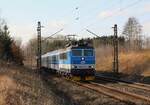 362 114-1 als Rx 613 zu sehen am 14.02.18 in Chotikov.