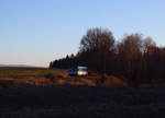 Bei letzem Sonnenlicht am 15.2.19 konnte der OS 27214 auf dem Weg von Cheb nach Luby eingefangen werden.