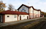 Majdalena, ein Kreuzungsbahnhof.31.10.2024  16:04 Uhr.