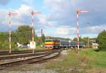 754 075-0 als Sp 1771 zu sehen am 29.09.24 in Nemotice.