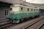 123 006, ehemalige E 469.3 von ČD Cargo wartet im Juni 2007 im Bahnhof Děčín auf neue Aufgaben