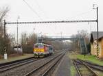 242 239-2 und 242 268-1 (CD Cargo) zu sehen am 08.12.24 in Nebanice.