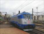 ČD 380 003-4 in HBf. Praha hlavni nadrazi am 17. 5. 2024.