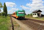 628 241-1 als R 1089 war am 31.05.21 in der Ausfahrt Blatno u Jesenice zu sehen.