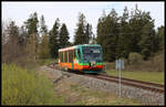 GW Train 818248-7 ist hier nahe Tepla am 28.04.2024 um 13.42 Uhr auf dem Weg nach Marienbad.
Nächster Halt ist Hostec.