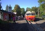 Am 21.09.24 fand auf der (Ziegenbahn) die Eröffnung auf dem neuen Teilstück von Telnice nach Krupka an.