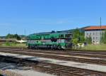 753 197 bei einer Rangierfahrt am 07.06.2014 in Furth im Wald.