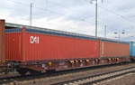 Drehgestell-Containertragwagen der tschechischen Fa.