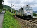 Südlich Usti nad Labem, Tschaikowskistrasse am 29.7.15 nachmittags.