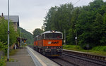 Die beiden AWT-Taucherbrillen 753 709 und 753 726 rollten am 17.06.16 Lz durch Krippen Richtung Tschechien.