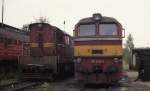 781294 neben der bereits ihrer Nummern beraubten 771111 am 8.10.1992 im Depot Sokolov.
