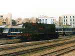 040-DM auf Bahnhof Sousse am 22-4-2002.  Bild und scan: Date Jan de Vries. 