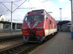 UZ DS3 005 im Bahnhof Kiew Pass.