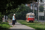 Eine gute Tatra 3 in Kiew .