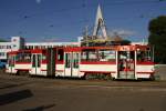 TATRA T4 mit der Nummer 1177 ex Erfurt am 19.08.2015 in Lviv.