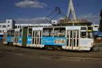 TATRA T4 mit der Nummer 1142 am 19.08.2015 in Lviv.