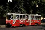 TATRA T4 mit der Nummer 1007 am 20.08.2015 in Lviv.