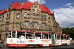 Weitwinkelaufnahme der TATRA T4 mit der Nummer 1168 am 20.08.2015 in Lviv.