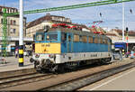 431 340-3 wurde am Ende von Gleis 8 im Bahnhof Budapest-Déli pu (HU) angetroffen.