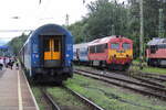 MÁV H-START 418 131 am 20.07.2024 beim pausieren in Keszthely.