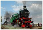 Vom Lokopark Budapest bereits am Vortag extra zur Parade nach Wolsztyn angereist - die 1917 in Wien Floridsdorf gebaute Sdbahnlok 109.109. (3.5.2008)