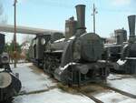 Dampflokomotive GySEV 17, fotografiert im Januar 2010 im Bahnpark Budapest