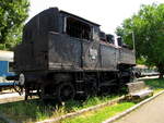 MÁV 376.649 als Denkmallok am 07.06.2016 im Bahnhof Siófok.