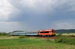 418 304 mit E 520 bei Bodrogkisfalud (24.05.2014)