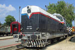 Floyd 429 005 steht am 8 September 2018 ins Eisenbahnmuseum in Budapest.