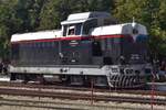 Floyd 429 005 steht am 8 September 2018 ins Eisenbahnmuseum in Budapest.