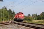 Nachschu 0469 005-6 LCH (ex 212 DB) bei Redwitz am 18.08.2012.