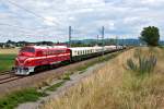 M61 017 fährt mit dem Sonderzug SE14998 (Budapest-Nyugati pu.- Hegyeshalom - Spitz a.d.