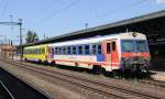 Die Triebzge 247 505 und 247 50X warten im Bahnhof Sopron Auf Abfahrt Richtung Wiener Neustadt.