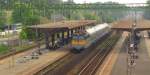 MV V43 1127 H-MVTR mit dem IC 200  Kvarner Intercity  von Budapest-Keleti pu nach Zagreb Glavni Kolod., im Bf Sifok; 02.06.2011