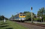 433 288 bringt am Morgen des 30.07.2012 den Schnellzug 847 nach Budapest-Keleti.