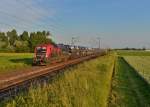 470 503 mit einem Autozug am 13.06.2015 bei Plattling.