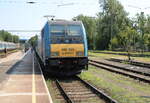 MÁV H-START 480 020 mit dem IC 865  Balaton  nach Budapest Déli, am 19.07.2024 in Keszthely. 