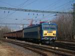 MV-Trakci 630 014 (frher V63 014) mit einem Gterzug am Bahnhof Budapest-Kelenfld, am 10.