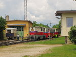 Die Mk 45-2004 am 04.06.2016 beim umsetzen in Széchenyi-Hegy.