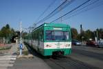 Triebzug 999 der HEV am 22.09.2010 in Budapest.