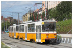 Budapest - Tatra T5C5 mit Tw 4249 während einer Kehrfahrt am Széll Kálmán tér - 15.07.2016