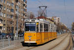 Tw.1367 in der Fehervari ut kurz vor dem Betriebsbahnhof Budafok.