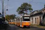 Wegen der baubedingten Streckensperre der Metrolinie M3 zwischen Lehel ter und Ujpest Központ wird die Straßenbahnlinie 12M verstärkt geführt, sodaß nun auch