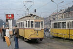 Budapest BKV SL 59 (Ganz-Tw 1060) Moszkva Tér im Oktober 1979.