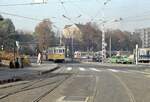 Budapest BKV SL 56 (Ganz V-Tw 1004) Im Oktober 1979.