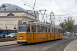 Budapest     BKV Ganz CSMG 1443 als Linie 47, Deák Ferenc tér, 16.12.2021 