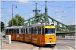 Strassenbahn Budapest Linie 19 am Szent Gellrt tr.