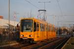 Planmäßig verkehren die aus Hannover gebraucht übernommenen Wagen der Reihe 1500 ausschließlich auf der Pester Seite der Stadt.